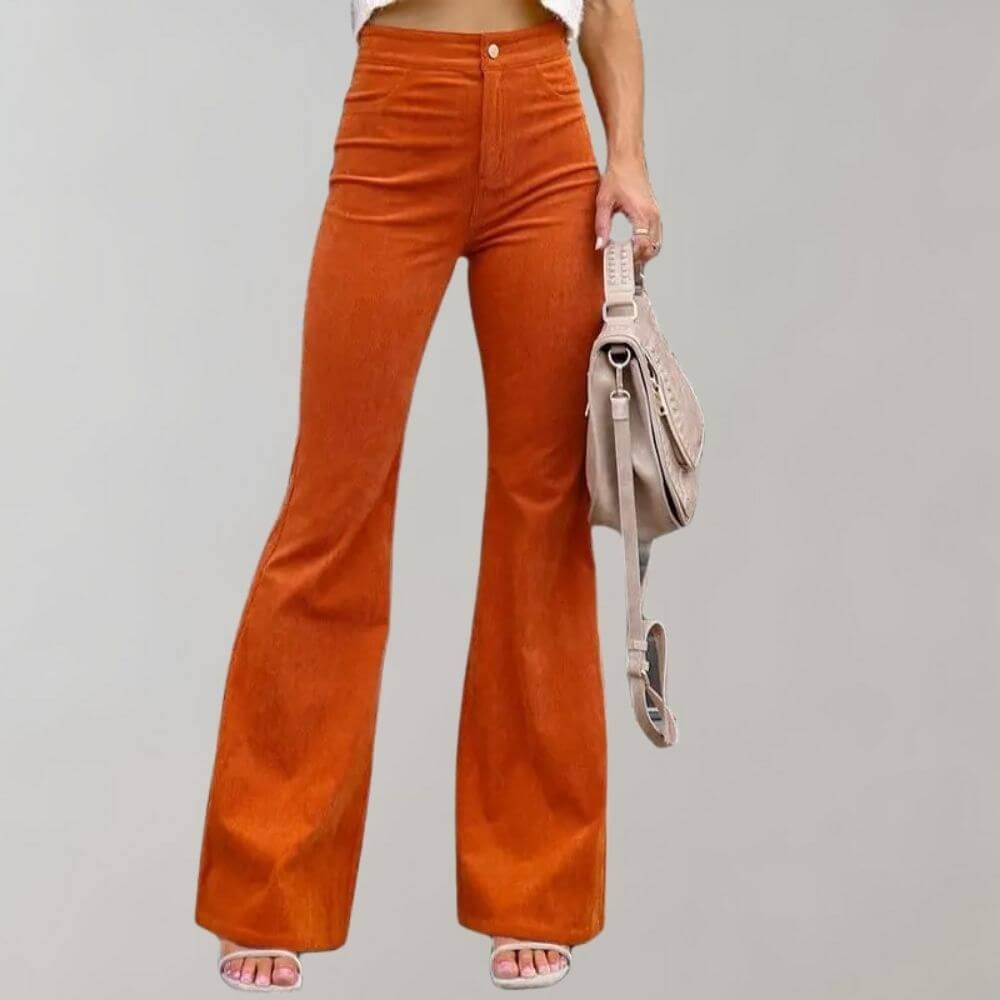 Comfortable High Waist Loose Fit Women's Pants