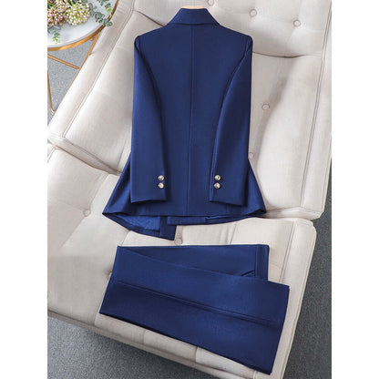 Ladies' Classic Suit Jacket and Pants Set