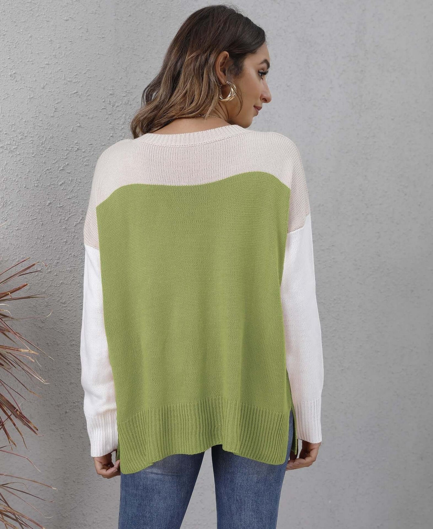 Soft Crew Neck Oversized Sweater