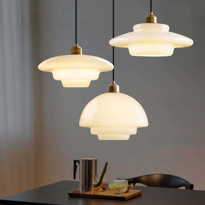 Stylish Clear Hanging Light Fixture