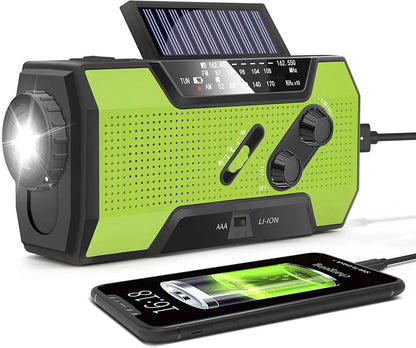 Portable Power Emergency Radio with Long Lasting Battery