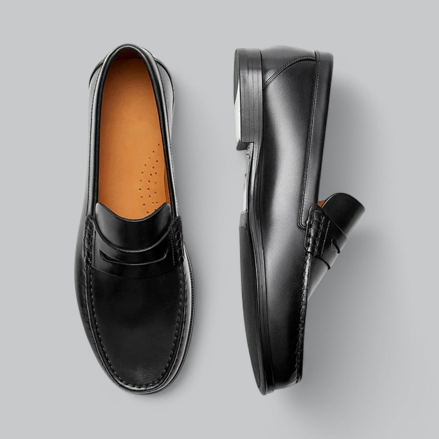 Leather Slip On Dress Shoes for Men