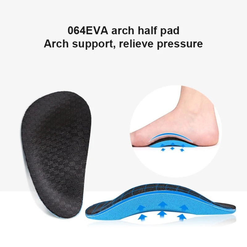 Orthotic Men's Arch Support Insoles for Foot Pain Relief