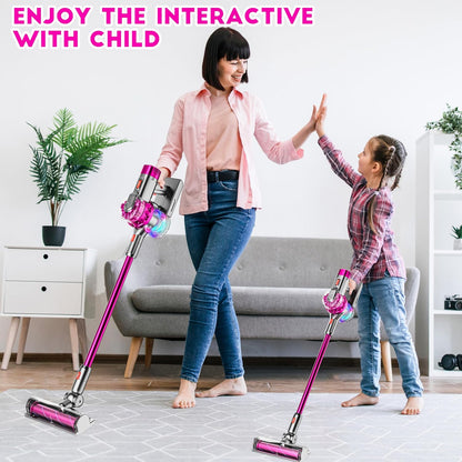 Fun Toy Vacuum Cleaner with Lights and Sounds