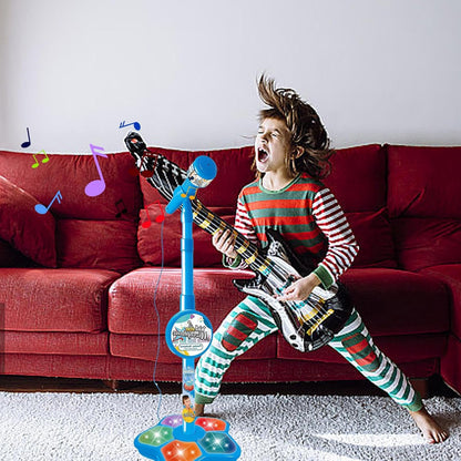 Fun Kids Sing Along Microphone with Stand