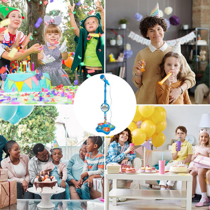 Fun Kids Sing Along Microphone with Stand