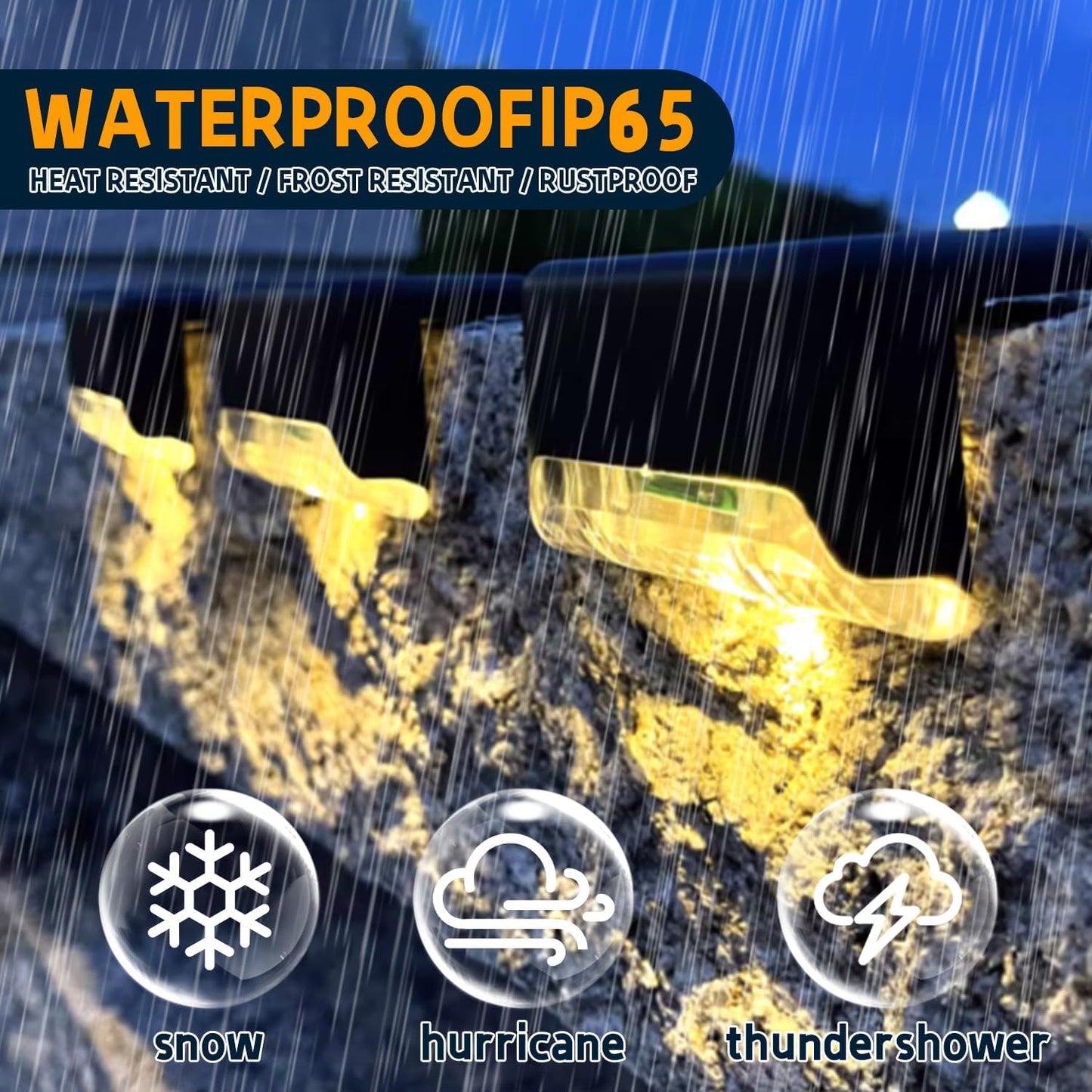 Solar Powered Outdoor Security Light – Waterproof Yard Lamp