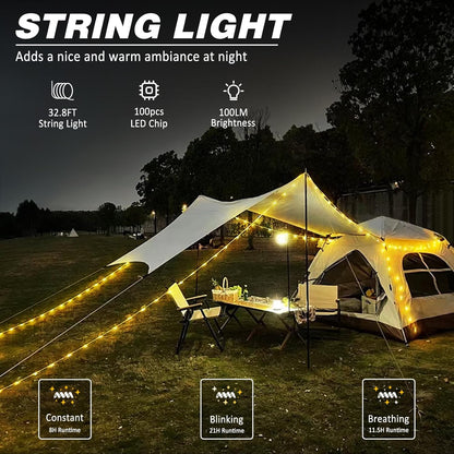 Outdoor Waterproof LED Fairy String Lights