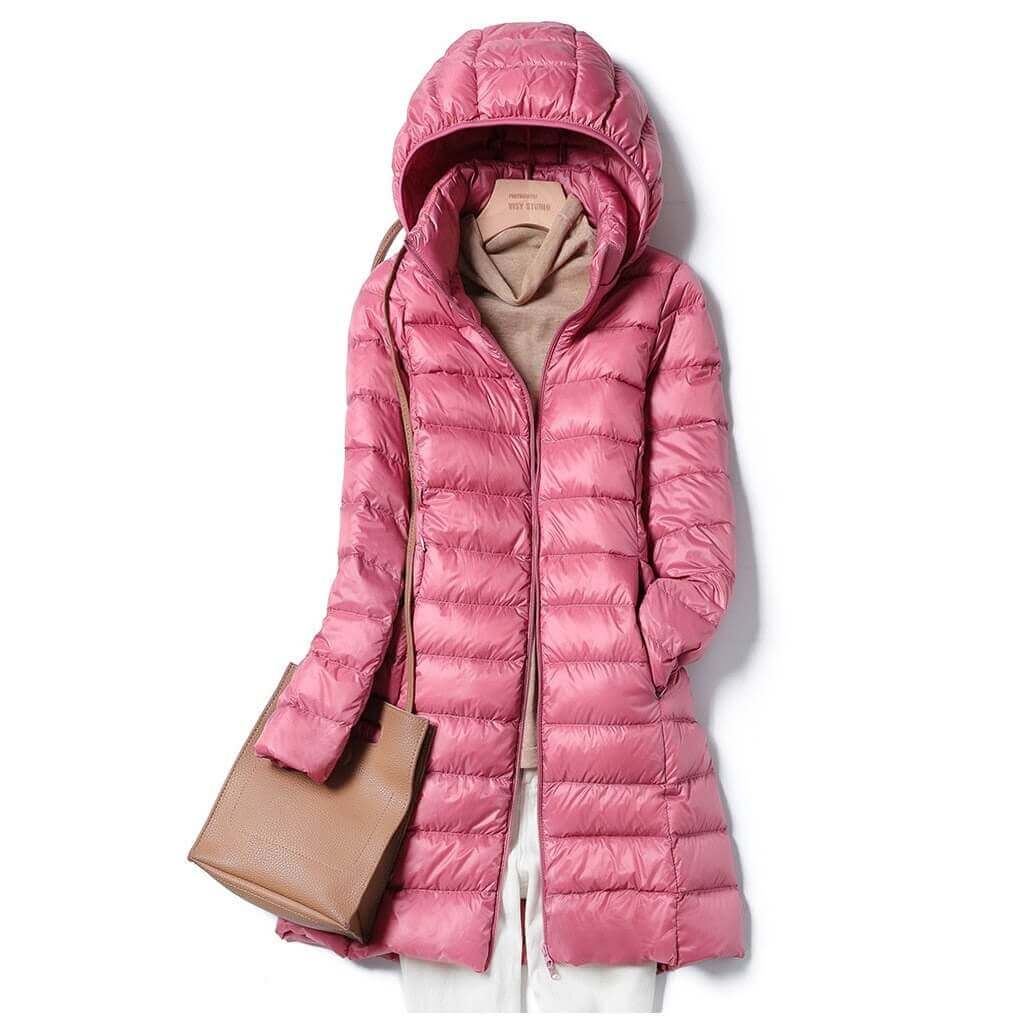 Lightweight Women's Winter Puffer Coat