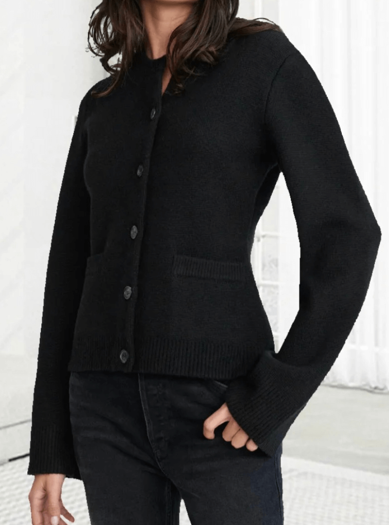Ladies' Bell Sleeve Knit Sweater
