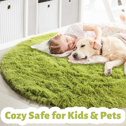 Cozy Plush Area Rug for Bedroom and Living Room Comfort