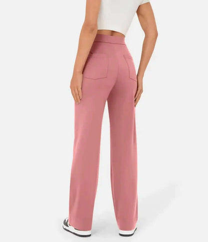 Ladies Comfortable Button Front Pants