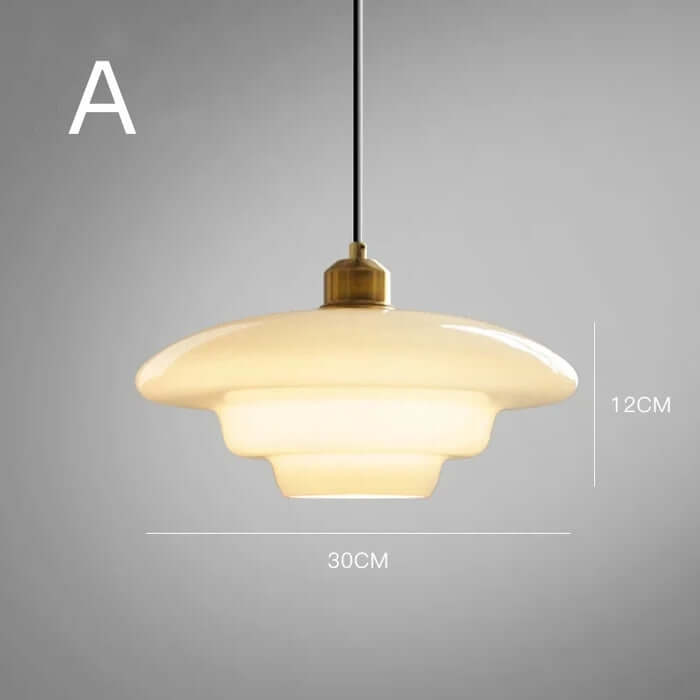 Stylish Clear Hanging Light Fixture