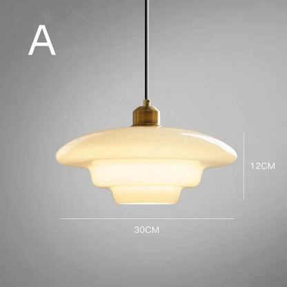 Stylish Clear Hanging Light Fixture