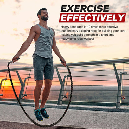 High Intensity Adjustable Jump Rope – Pro Fitness Rope
