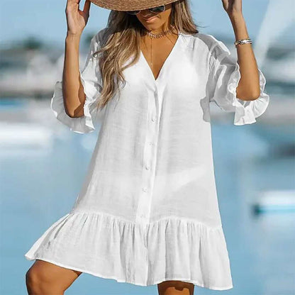 Flirty Short Sundress - Summer Dress