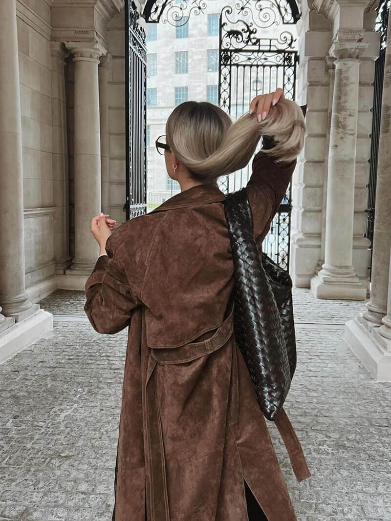 Timeless Waterproof Ladies Trench Coat