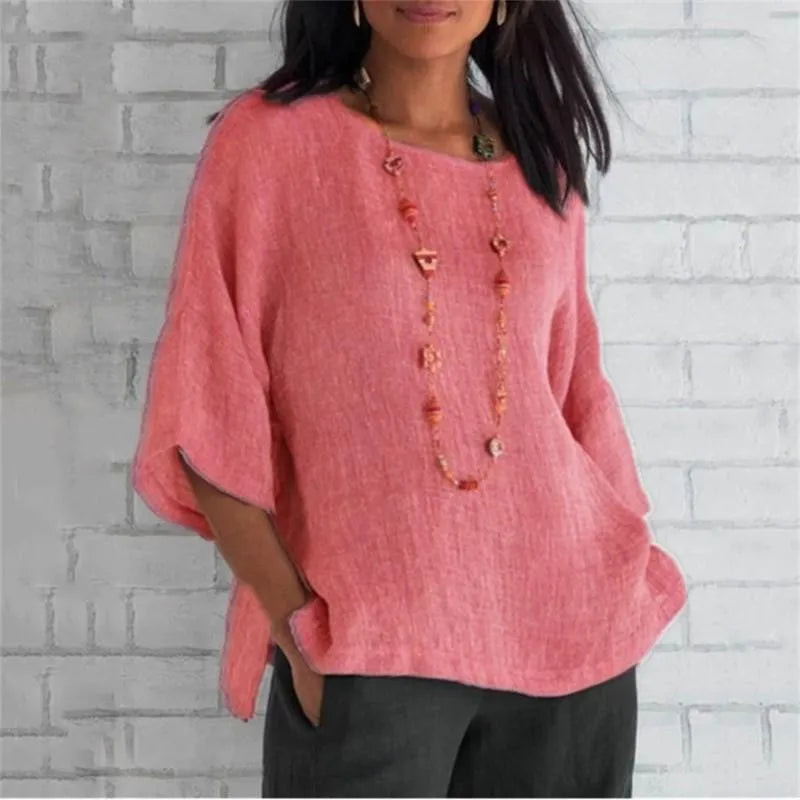 Relaxed Fit Casual Women's T-Shirt