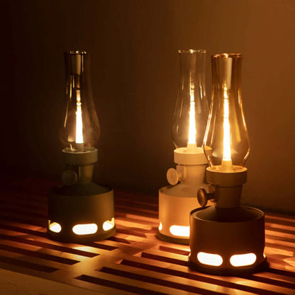 Retro LED Lantern - Rechargeable USB Powered