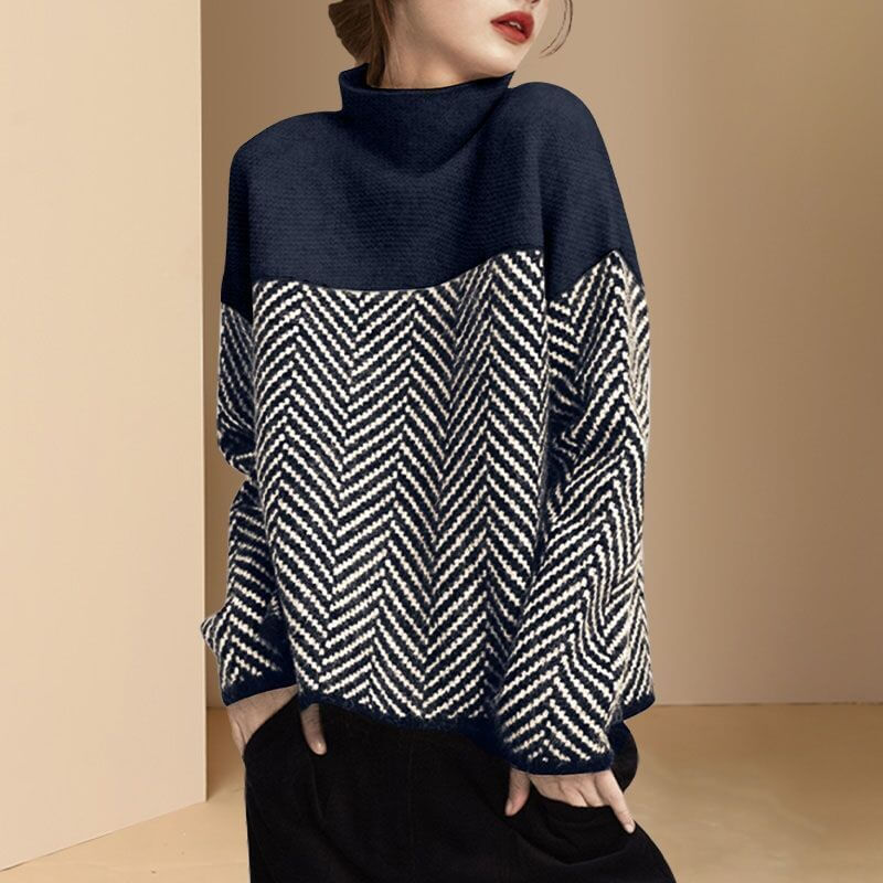 Ladies' Classic Patterned Sweater