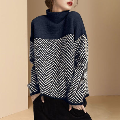 Ladies' Classic Patterned Sweater