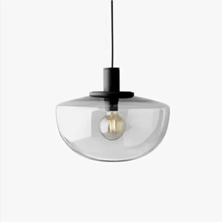 Round Clear Hanging Light