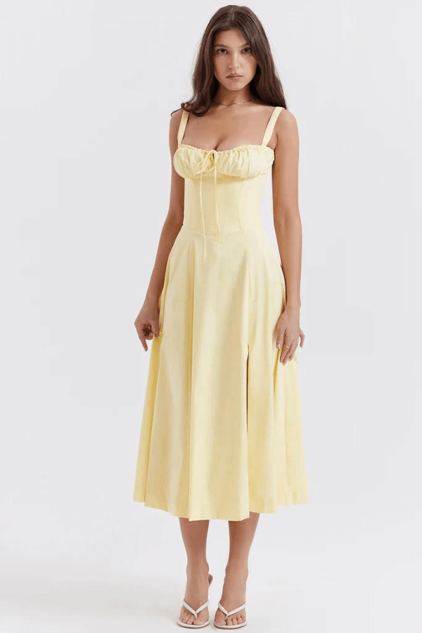 Slim Fit Ladies Summer Sundress Corset Style