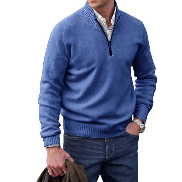 Luxury Soft Zip Up Sweater