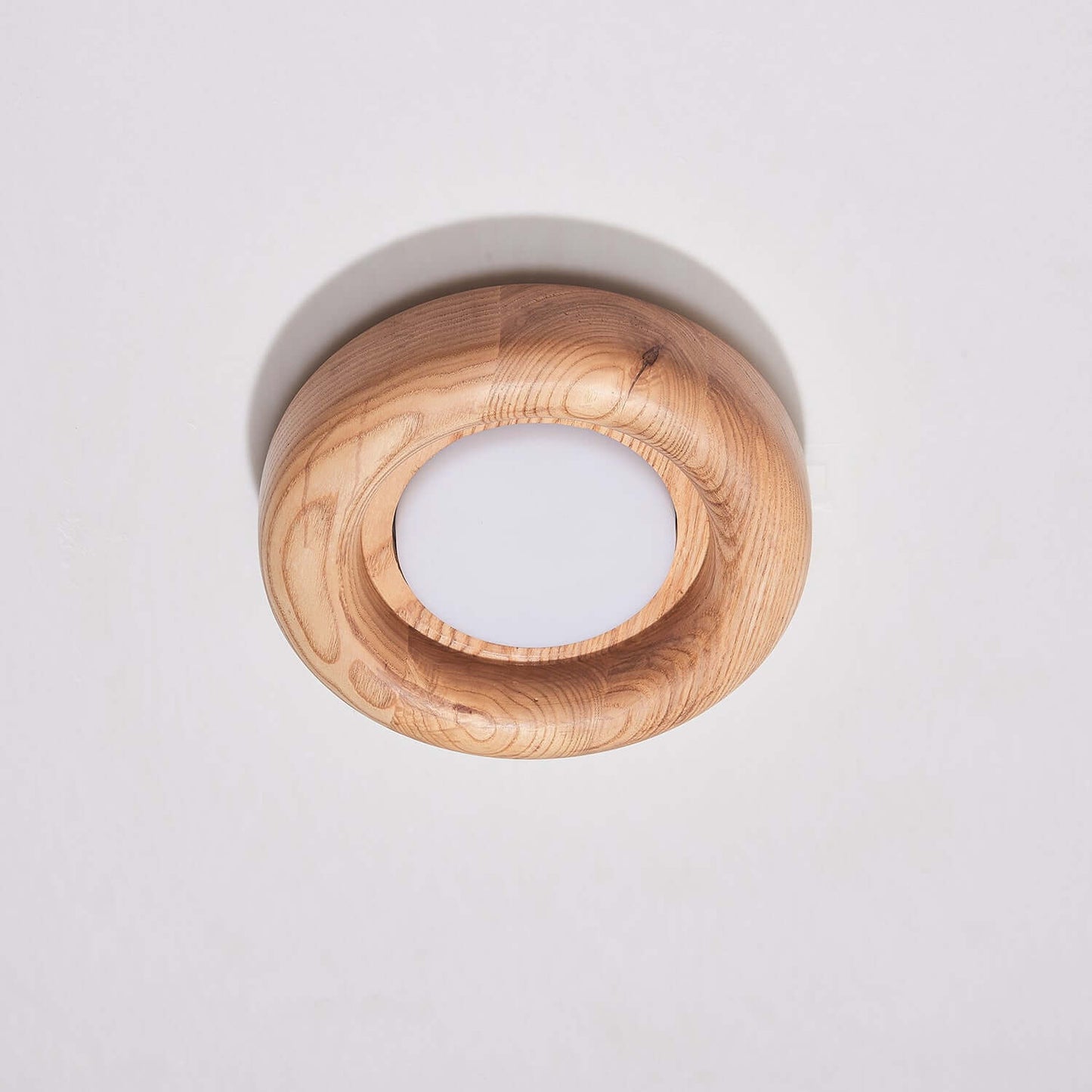 Contemporary Wooden Led Wall Lamp