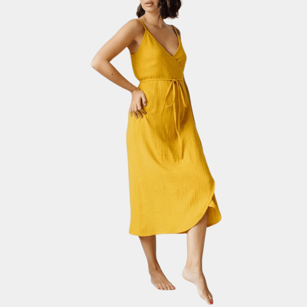 Chic Flowy Knee Length Dress