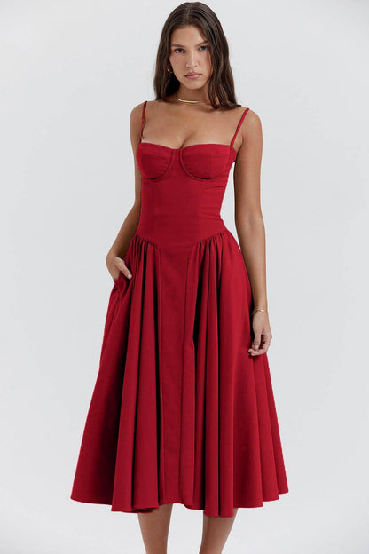 Classic Ladies Knee Length Dress