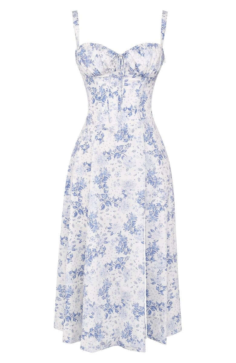 Fashionable Graphic Corset Dress