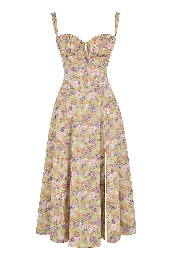 Fashionable Graphic Corset Dress