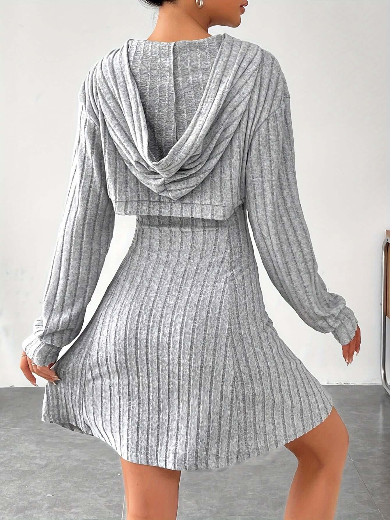 Sleeveless Textured Fit Dress