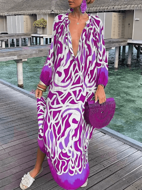 Vibrant Floral Sundress for Women