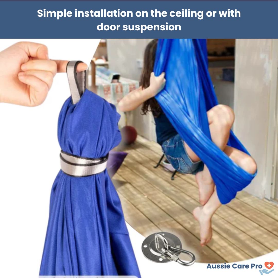 Gentle Motion Swing for Kids' Relaxation and Focus