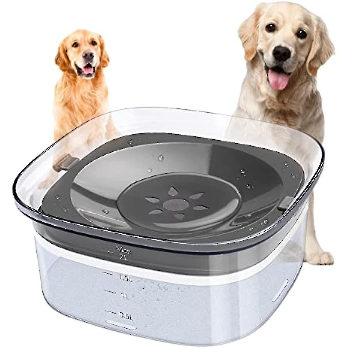 Spill Proof Pet Water Bowl | Durable Dog Cat Dish - Luxivelle
