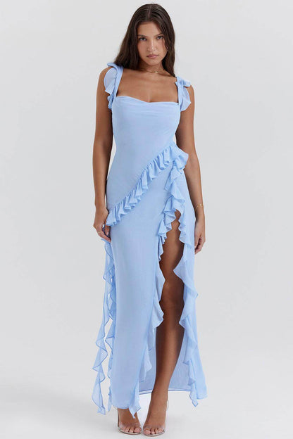 Beautiful Sundress with High Side Split