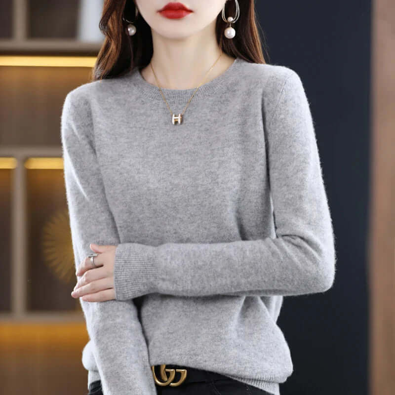 Soft Luxury Cashmere Crew Sweater