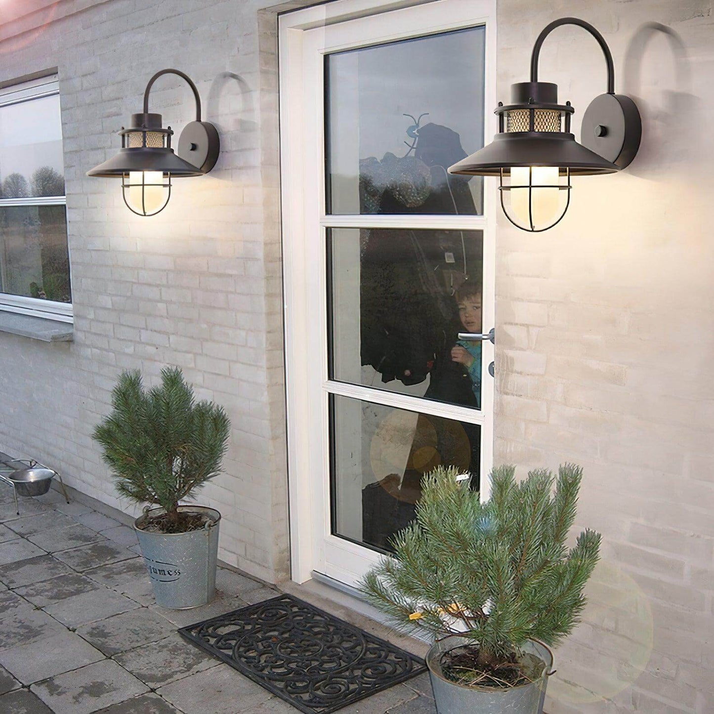 Weatherproof Outdoor Wall Light with Water Resistance