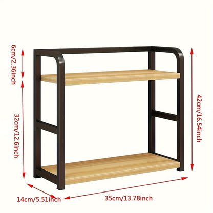 Space Saving Metal Kitchen Storage Shelf