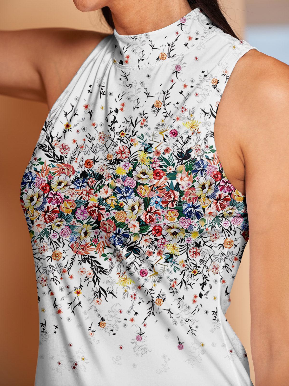Floral Active Ruffle Golf Tennis Dress