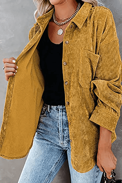 Casual Loose Fit Women's Long Sleeve Top