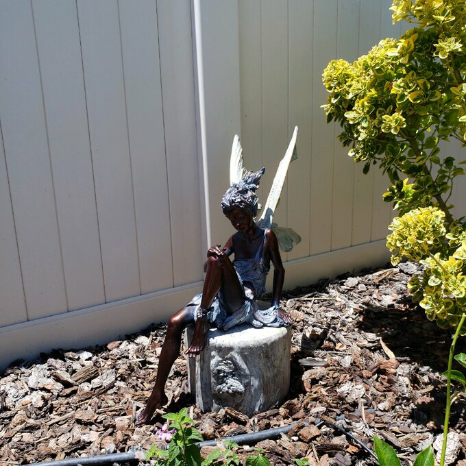 Colorful Fairy Garden Decoration Statue