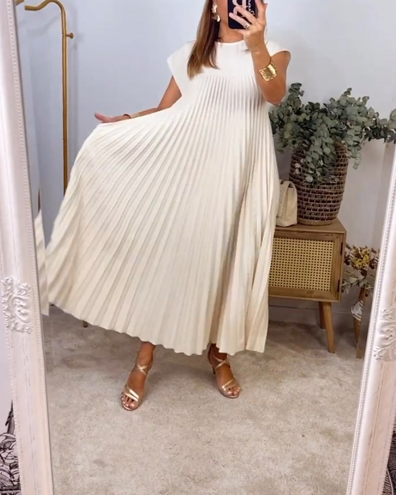 Flowy Long Sleeve Maxi Dress