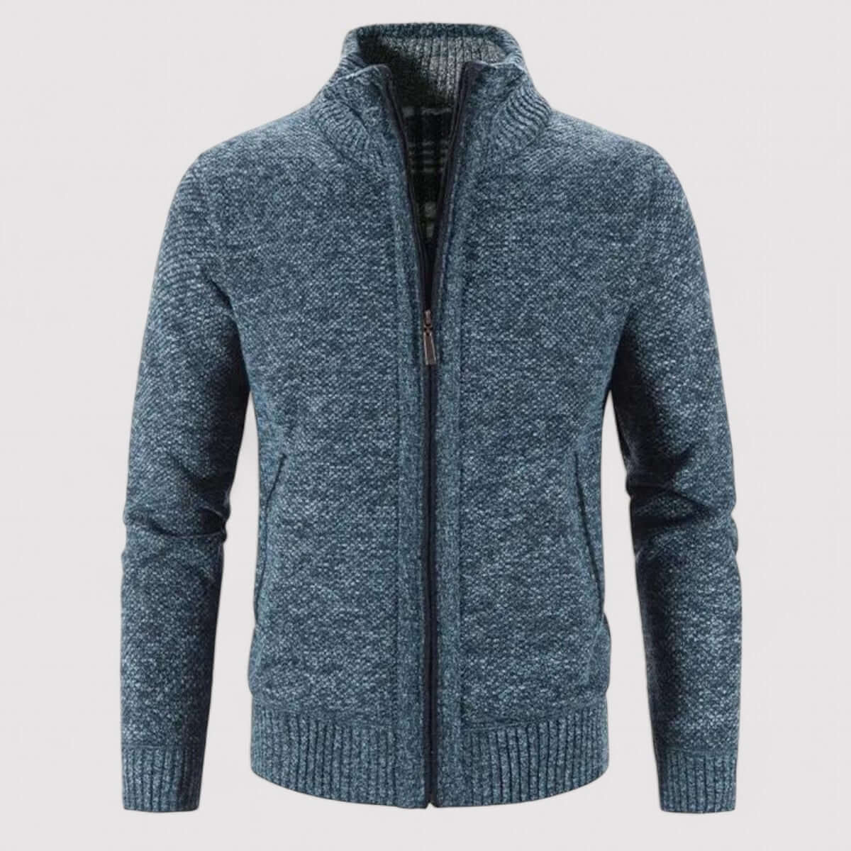 Classic Men's Wool Sweater Cardigan