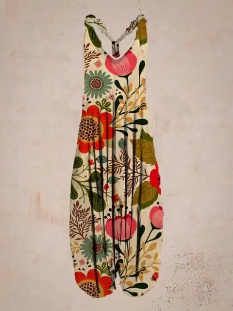 Chic Summer Strapless Jumpsuit