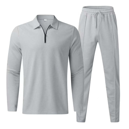 Casual Mens Sports Pants Shirt Set