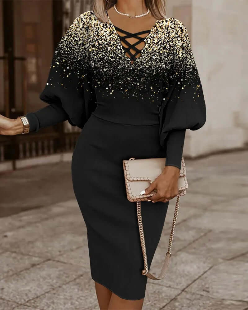 Chic Graphic 2 Piece Outfit