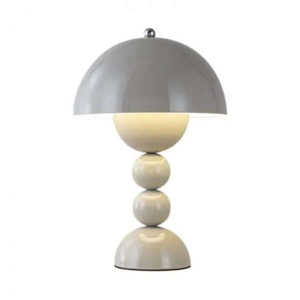 Compact Glass Flower Desk Light Lamp
